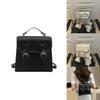 Pu Lace Butterfly Knot Backpack With Large Capacity For Daily Use And Street Style