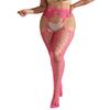 Christmas Garter Belt Red Fishnet Stockings Sexy Suspender Pantyhose Lingerie Thigh High Sexy Tights for women plus size 3XXXL