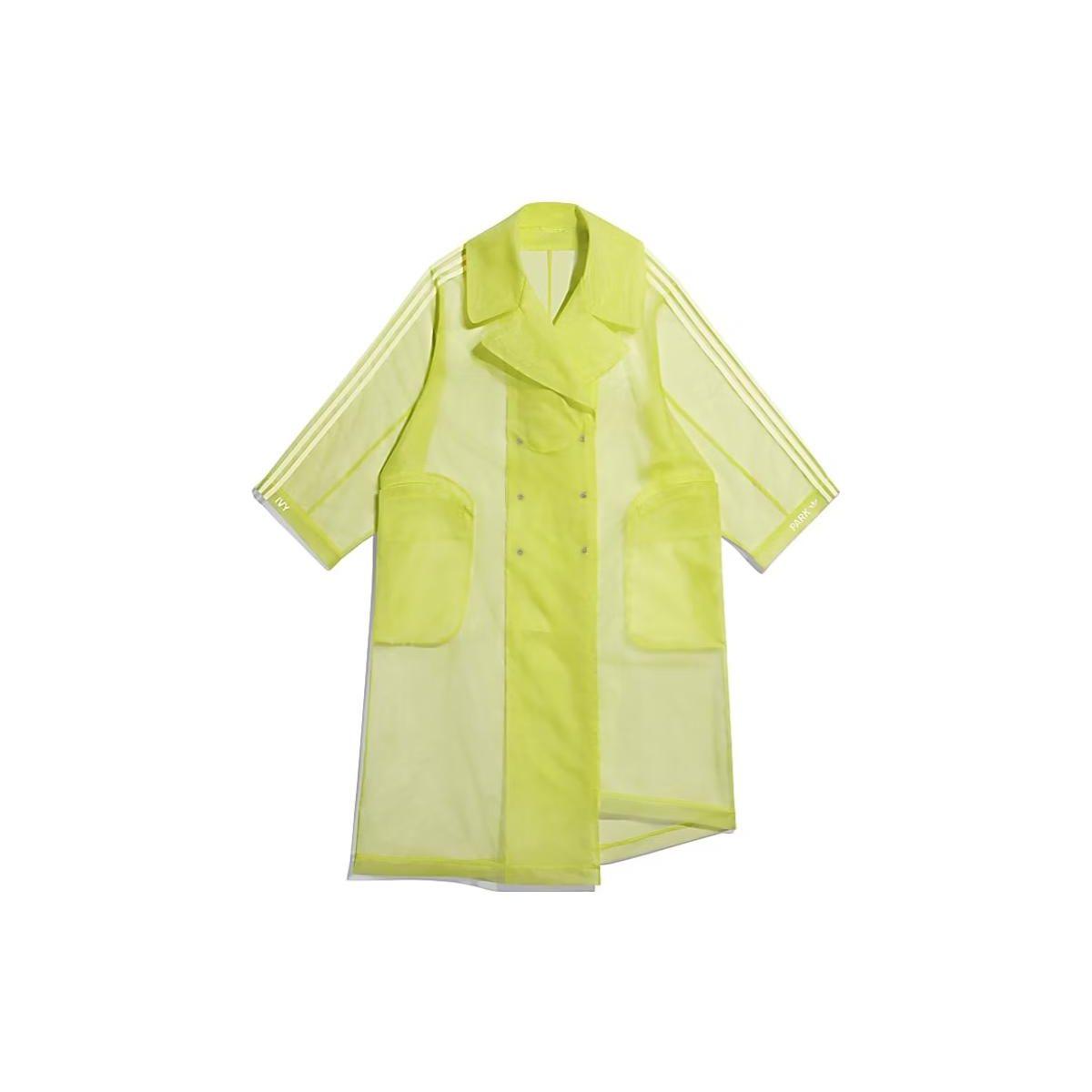 adidas x IVY PARK Women s Printed Organza Long Jacket Yellow Adidas-lvy-park-organza-jacket S