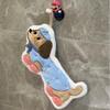 Thickened Super Absorbent Quick-dry Cute Cartoon Coral Fleece Small Square Hand Towel Dual-Use Kitchen Bathroom Home