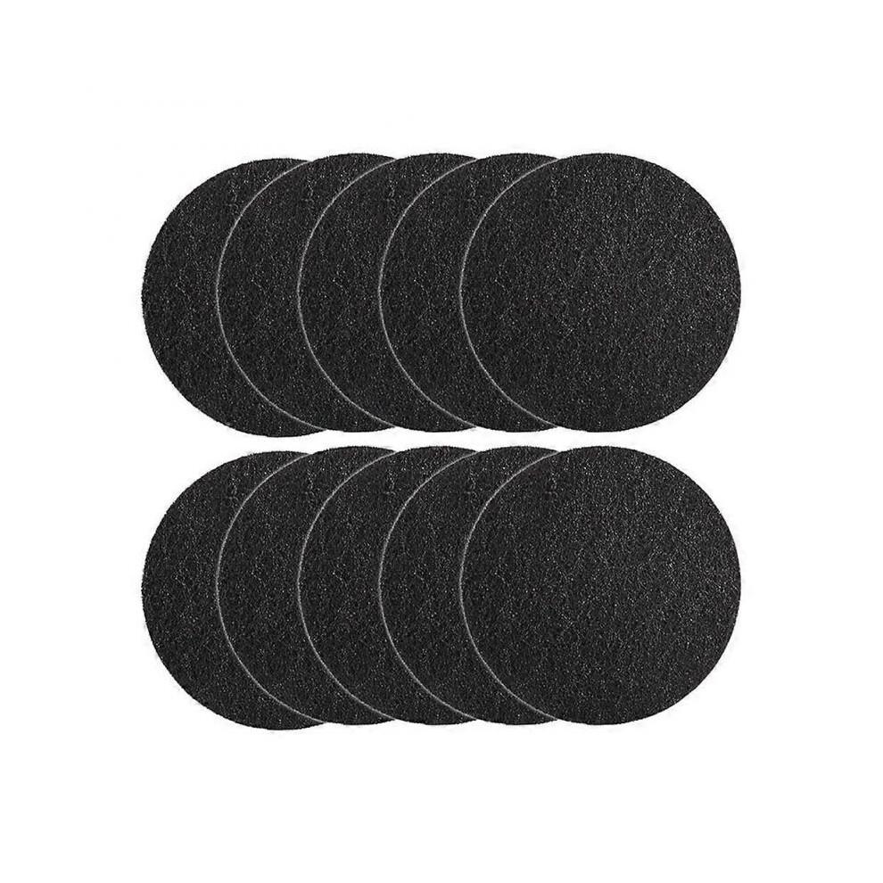10Pcs Charcoal Filter for Compost Bucket 6.7 Inch Kitchen Activated Carbon Compost Bin Filter Replace for Countertop Bin