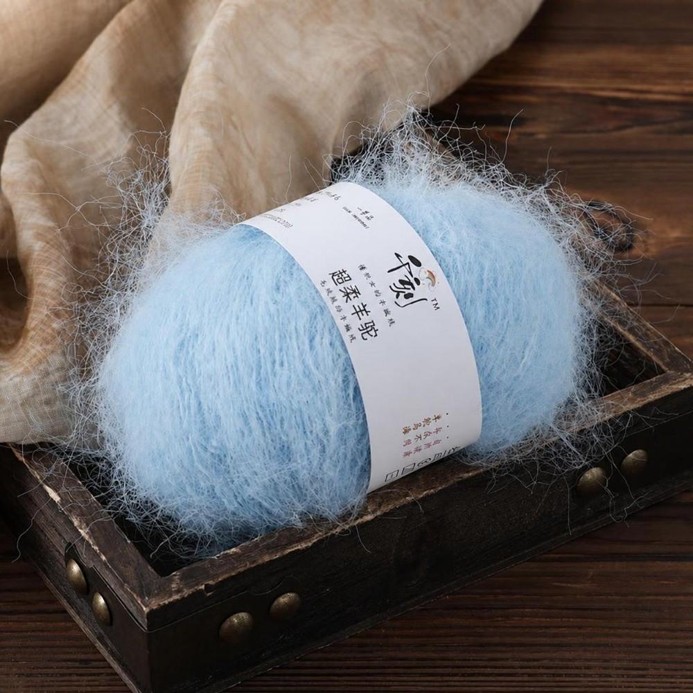 Soft Fine Thread Alpaca Yarn Thick Thread Long Hair Yarn New Plush Yarn Hat Scarf Sweater