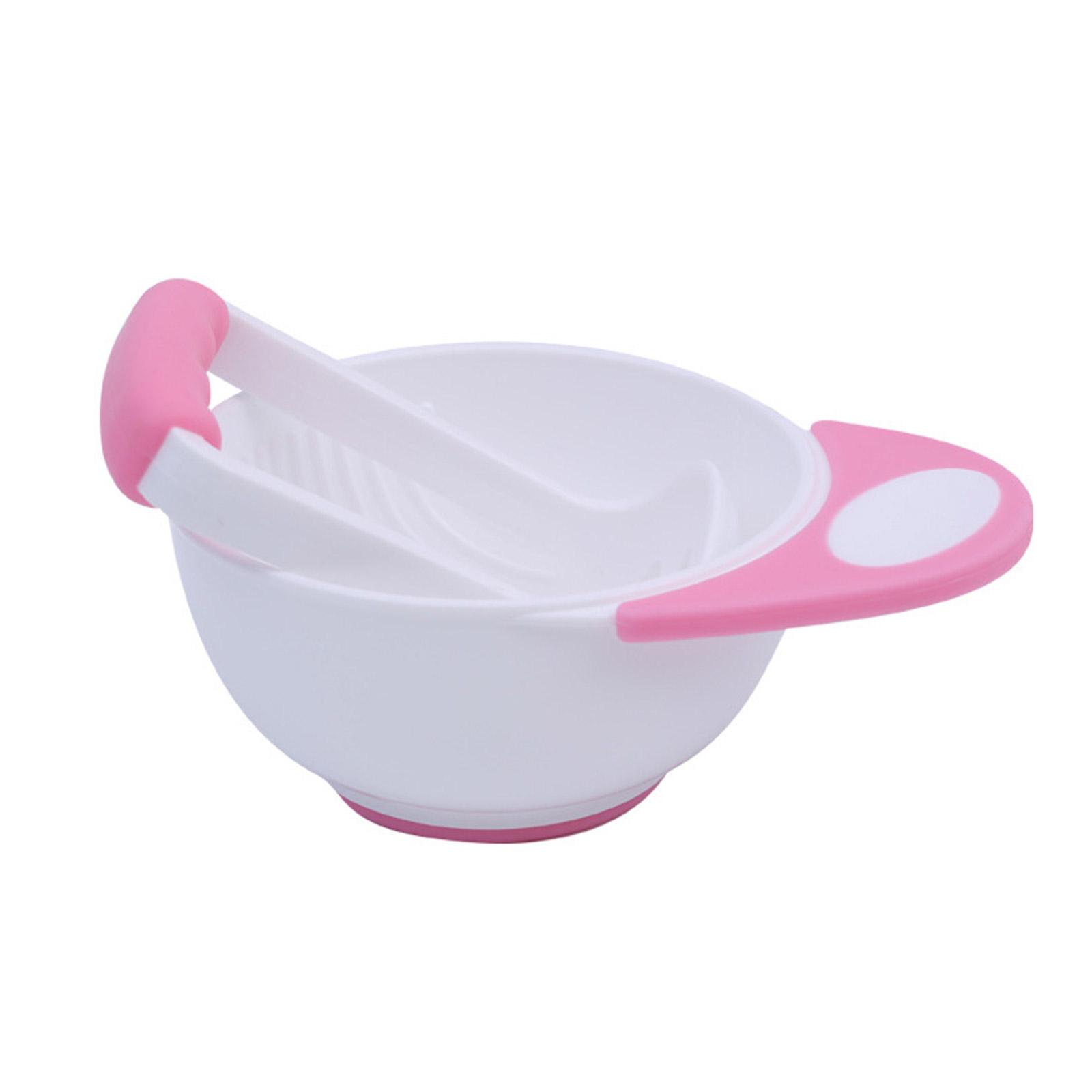 

Миска для пюре для детского питания Миска для измельчения с нескользящей ручкой Миска для пюре Набор Мельница Миска для пюре из овощей 3