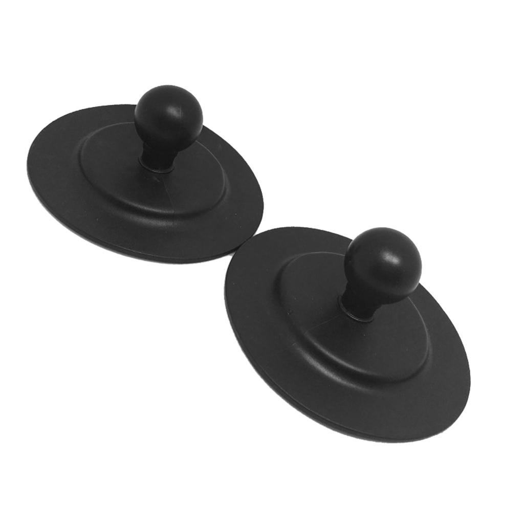 Aluminum Base Rubber Motorcycle Bike Mount Black Fork Stem Base with Ball for Head for Ball Mount Adapter