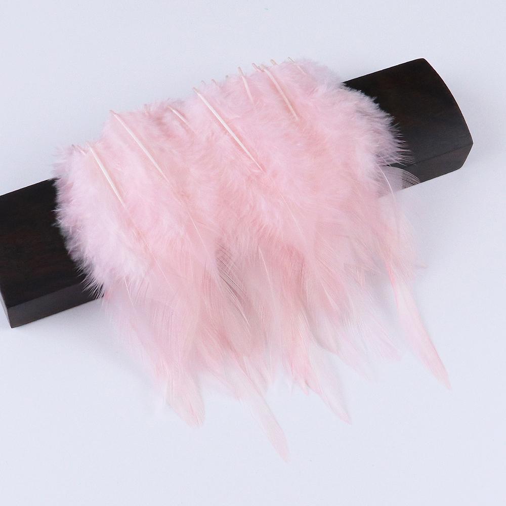 50Pcs High Quality Pheasant Rooster Feather 4-6"/ 10-15Cm Natural Dyed Chicken Plumes for Crafts DIY Jewelry Earring Accessories