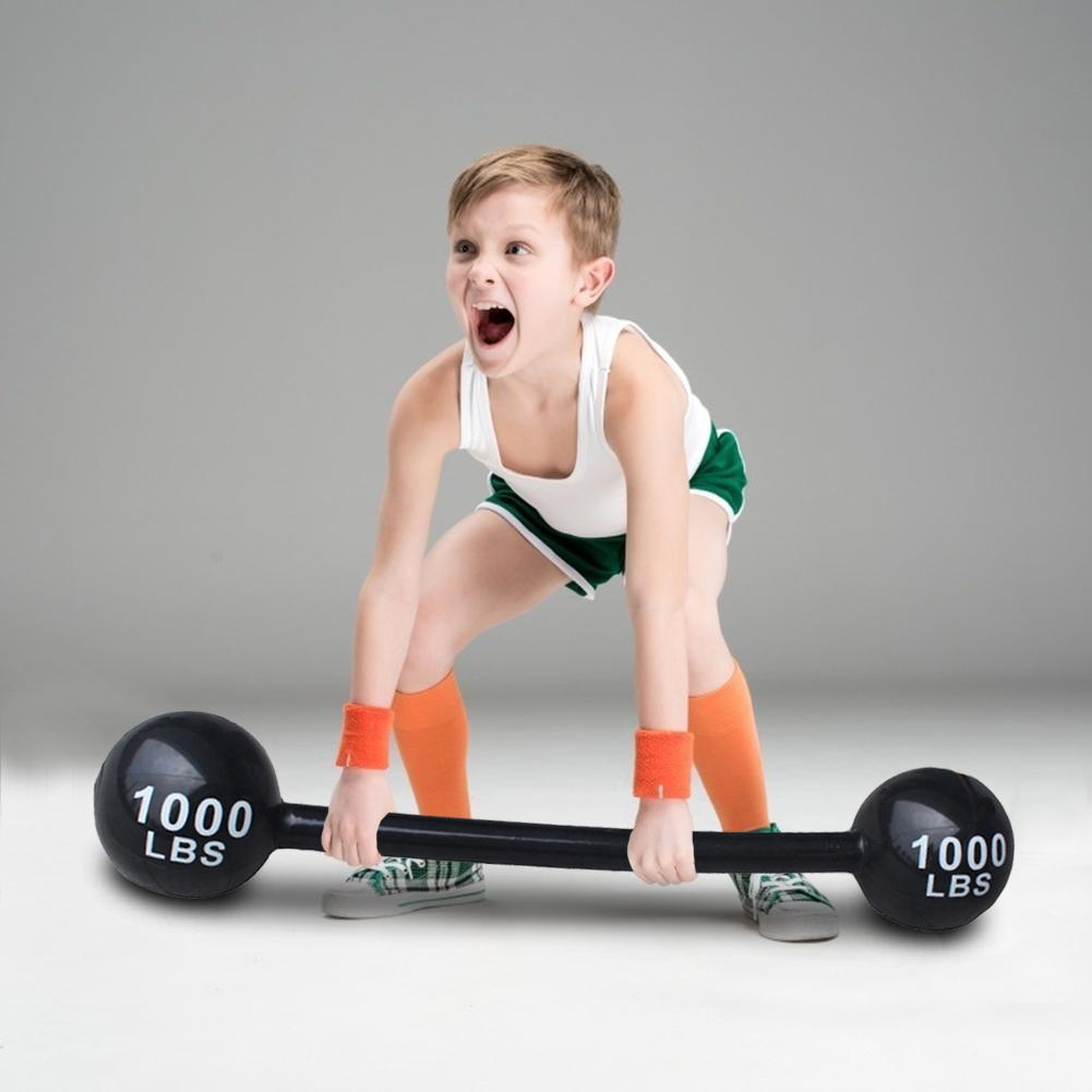 

Детские утолщенные из ПВХ надувные игрушки со штангой, детские гантели для фитнеса, спортивная игрушка