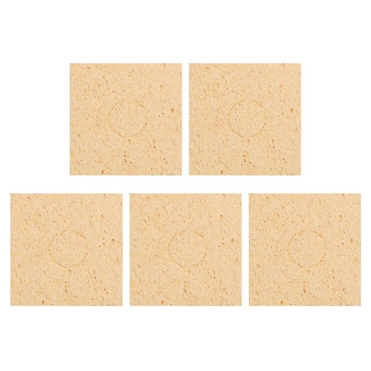 5Pcs Soldering Sponge Cleaning Sponge Replacement Industrial Sponge For Soldering Table Cleaning Wire Scrubbers