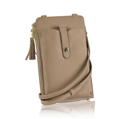 RIMARUHE Women's Wallet Shoulder BagSmartphone Pouch [Made of Genuine Leather for a Comfortable Look X All You Need for Outings] Shoulder Bag X