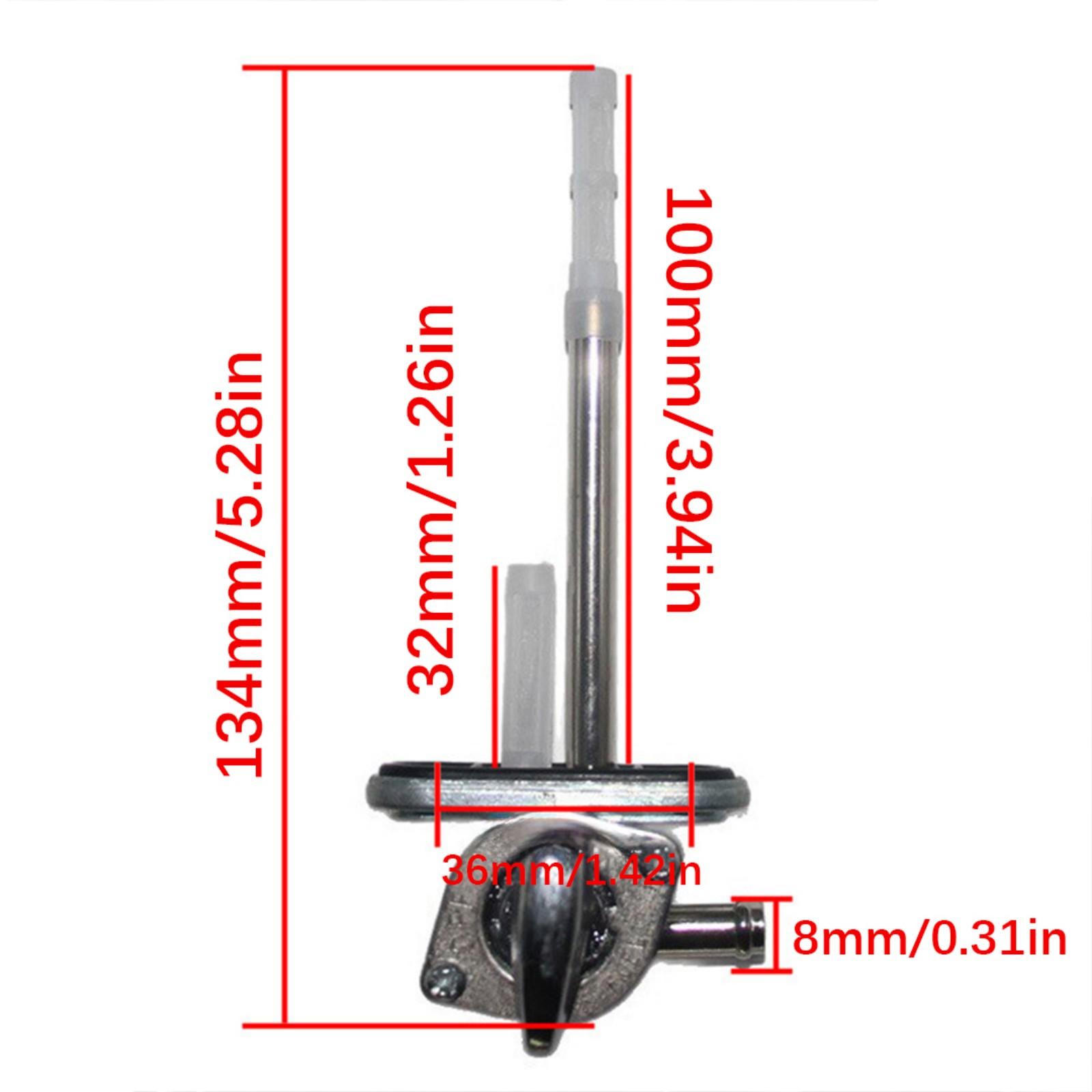 

Motorcycle Part for XVS 1100 1999-2009 Motorbike Fuel Valves Petcock Assembly 4WM-24500-02-00 Easy Installation 1