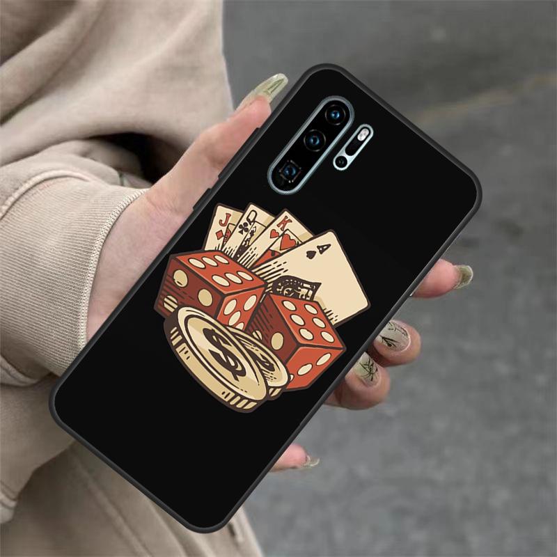 Las Vegas Casino Poker Case For Huawei Nova 3i 7i 8i 11i Y60 Y70 Y90 Y61 Y91 10 9 SE 11 Pro P20 P40 P30 Lite Cover