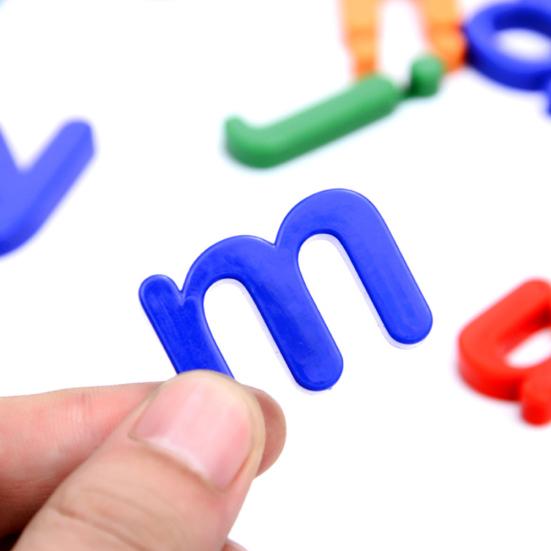 Magnetic Colorful English Alphabet Number Shape Puzzles Educational Kids Toy