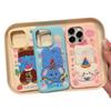 Cute cartoon plush animal for iPhone16promax Apple 15 mobile phone case 14 new 13 leather 12