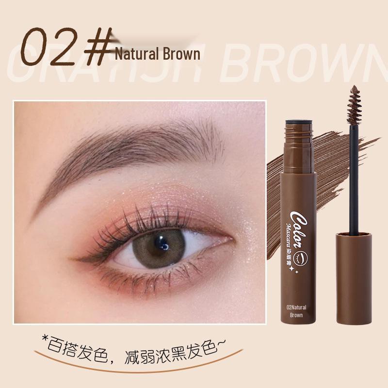 

Водостойкая, не размазывающаяся, темно-коричневая тушь для бровей: Натуральный, Стойкий и Устойчивый к выцветанию коричневый/естественный