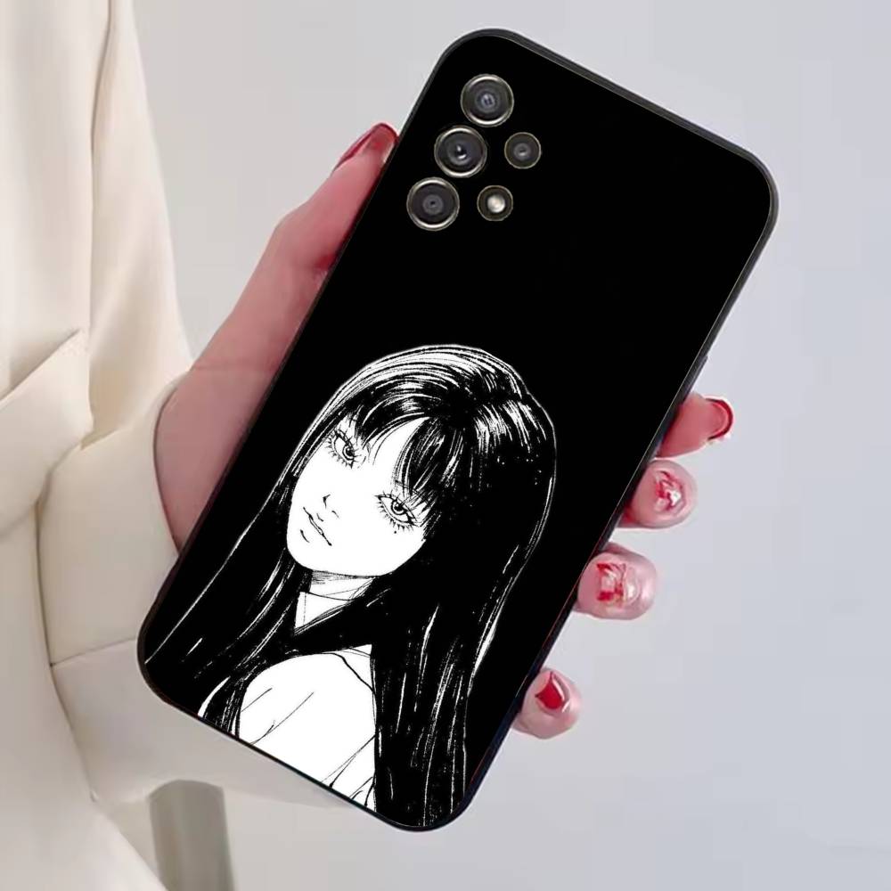 

Terror Art Tomie Hard Phone Case Black Silicone Soft For Samsung S25,S24,S21,S22,S23,S30,Ultra,S20,Plus,Fe,Lite Samsung S30plus5G
