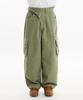 HOODHOOD Eyelet Cargo Pants Khaki
