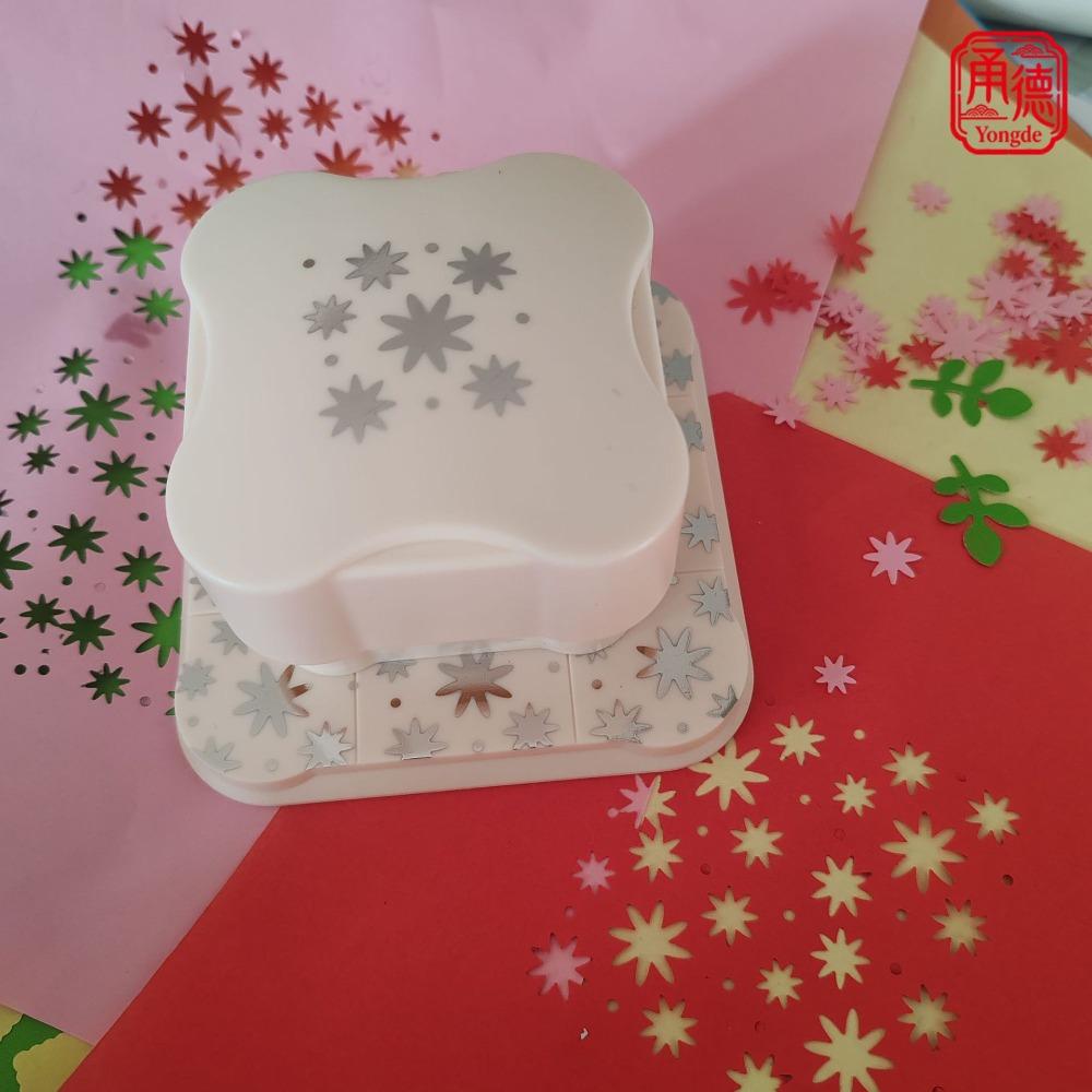 Magnetic Paper Hole Punch Punching Machine Handmade Embossing Device Labor-Saving DIY Decoration Paper Cutter Scrapbooking