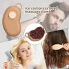 Reusable Ice Head Massage Comb Deep Massage Detachable Silicone Cooling Head Massager Portable Easy to Use