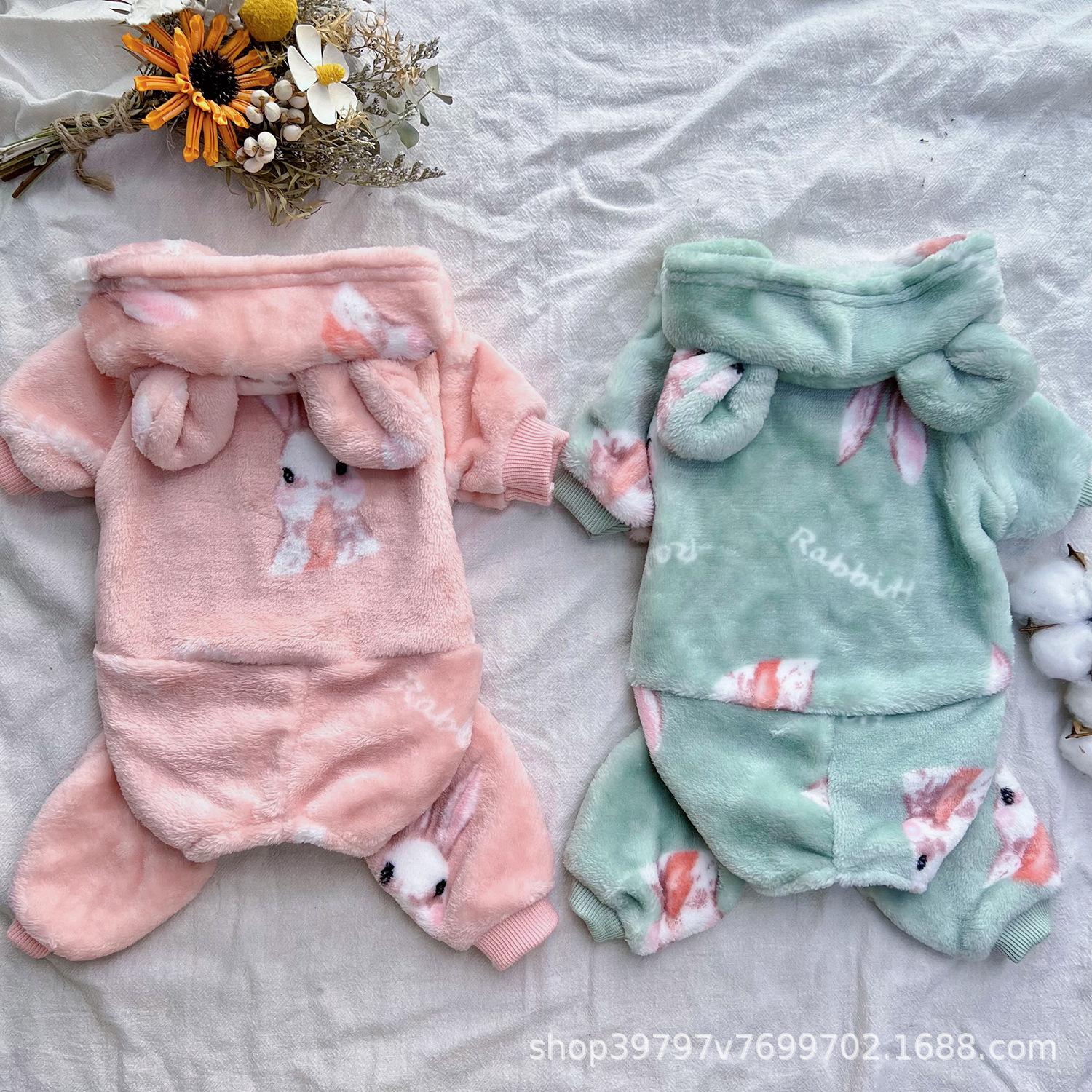 

Dog clothes autumn and winter new small and medium-sized dog double-sided flannel teddy VIP pieces XXL