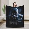Bats Man Blankets Flannel Spring/Autumn  Multi-function Ultra-Soft Throw Blankets for Sofa Travel Bedspread