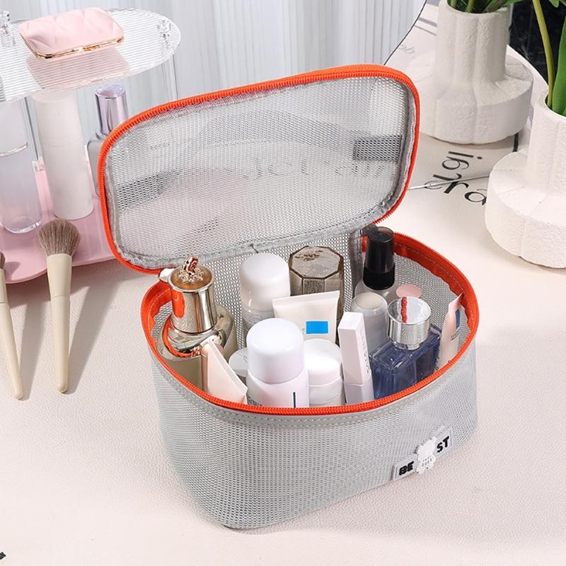 Kosmetiktasche Reise-Make-up-Tasche Große Kapazität Kosmetikbeutel Kulturtasche mit Griff Make-up-Organizer-Tasche für Damen
