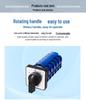 Zhuochao SZW26-63/D505.5 Three-Speed Five-Position 102 Panel Switch