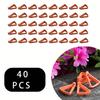 A Set Of 40 Sturdy Plastic Flower Pot Supports - Designed To Elevate Garden Flower Pots, With Ventilation Openings To Enhance Air Circulation