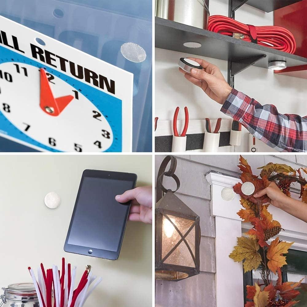 500/504 Pary Naklejki z Filcu Kropki Mocujące Taśma Samoprzylepna Okrągłe Monety Naklejka Rękodzieło