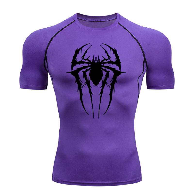 Compression Shirts Sun Protection Sports Second Skin Running T-Shirt Men's Gym Fitness Rashgarda MMA Workout Clothing