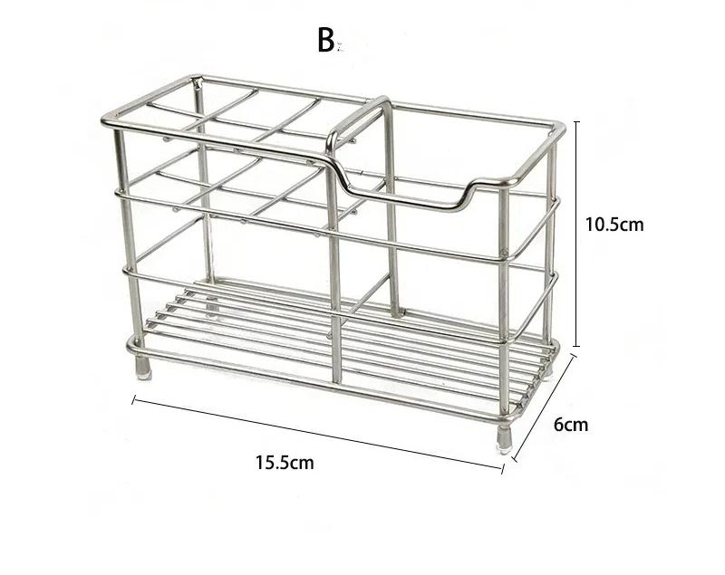 Canonda 304 Stainless Steel Bathroom Holder - Wall Mounted Electric Toothbrush Rack Toothpaste Storage Space-Saving Accessory