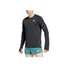 adidas Adizero He TM Hakone Limited Edition Bequemes Sportliches Weiches Atmungsaktives Langarm-T-Shirt Herren Tops Schwarz JD1742