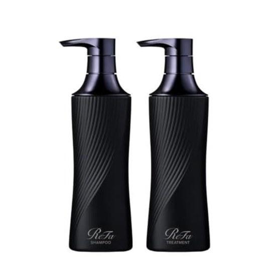 Set product ReFa Beautec Shampoo Treatment Black 500ml + 500g RC-BH-03A RC-BI-03A MTG