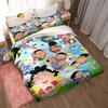 Sazae-san Cartoon Poster Sheets Quilt Covers Bedding Dormitory Sheets Bedding Set Soft Warm Bedding Set