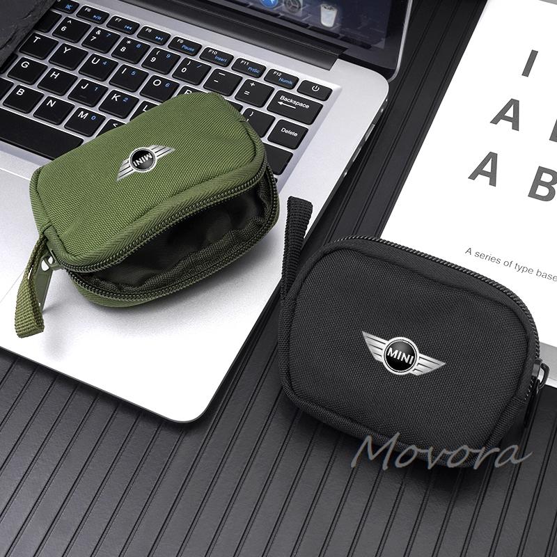 Portable Car Driver License Key Bag Storage Wallet Keyring For MINI Cooper F54 F55 F56 R56 R60 SONE Roadster Clubman Coupe Pwaxk99
