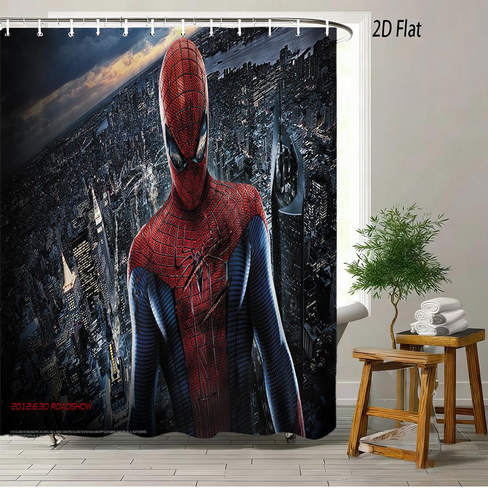 Guardians Of The Galaxy Team Waterproof Shower Curtain For Cosmic Bathroom Decor