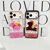 Trendy Energetic Cartoon Horse Case for iPhone 17 Pro Max/16 Pro - Anti-Fall Protection