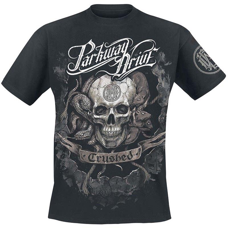 Summer Y2k Australian Metal Hardcore Band Parkway Drive's Printed Round-neck Short-sleeved T-shirt