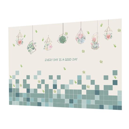 Yousheng Oil Proof Wall Stickers Kitchen Backsplash Wall Protector Waterproof Heat Resistant Static Sticker for Kitchen Dining Room Countertop