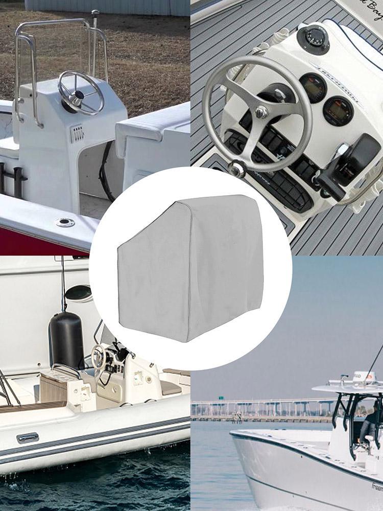Hochwertige wasserdichte Polyester-Plane in Marinequalität, Konsolenabdeckung, Multifunktionale Boots-Mittelkonsole, Abdeckung für Mittelkonsolenboote