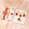 European And American Ins Popular Women'S Watches, Rhinestone Jewelry, Colored Diamond Quartz Watches, Women'S Watches, Exquisite Sets