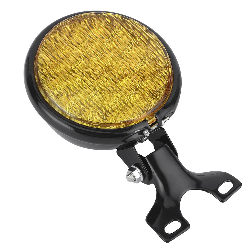 LED Scheinwerfer Fernlicht Abblendlicht Gelbe Linse Wasserdichter LED Scheinwerfer Universell für 12V Motorrad