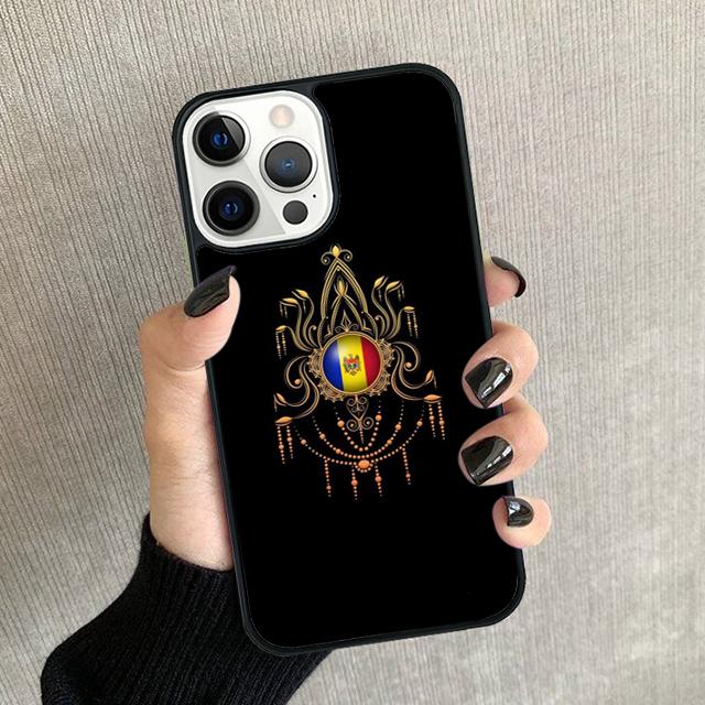 Moldova Flag Moldavians Phone Case For iPhone 17 Air 16 15 14 plus 12 13 Pro max Soft Bumper Shell Cover coque