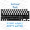 Tasti di ricambio per MacBook Modelli A2442, A2485, A2991, A2992, A3112, A3185, A3186, A3401, A3403