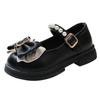 Girls Leather Shoes 2025 Spring and Autumn New Black Mary Jane Soft Sole Little Princess Girls Children Jk Single Shoes Summer Women