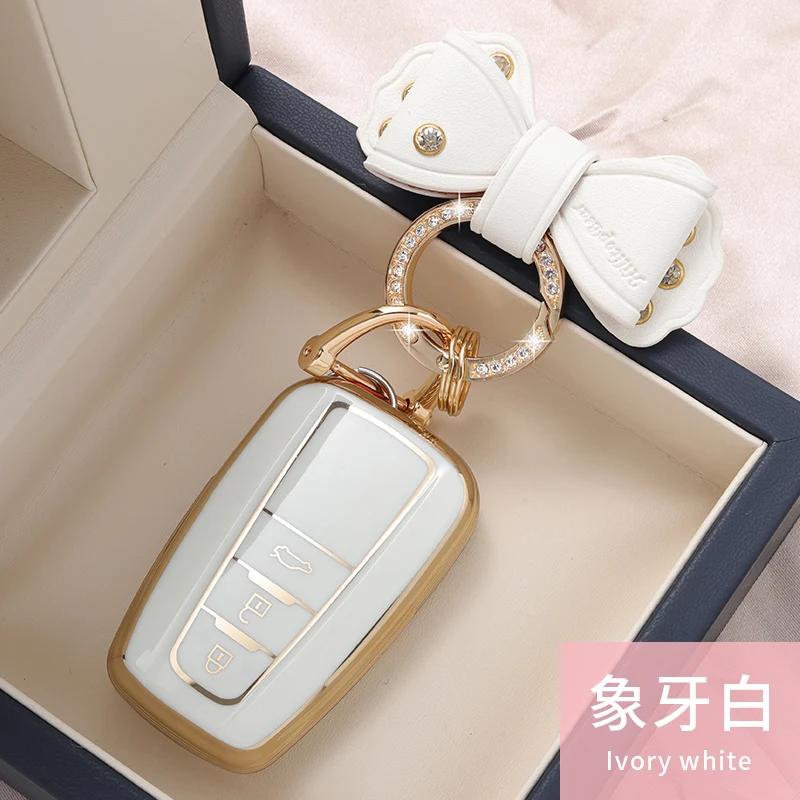 New Tpu Car Key Case Cover Protect Shell Bag For Toyota Prius Camry Corolla Chr C-Hr Rav4 Altis Land Cruiser Prado Accessories