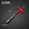 360 Degree Rotation Spark Plug Socket Wrench T-Handle Wrench  for Auto Repair Engine Maintenance