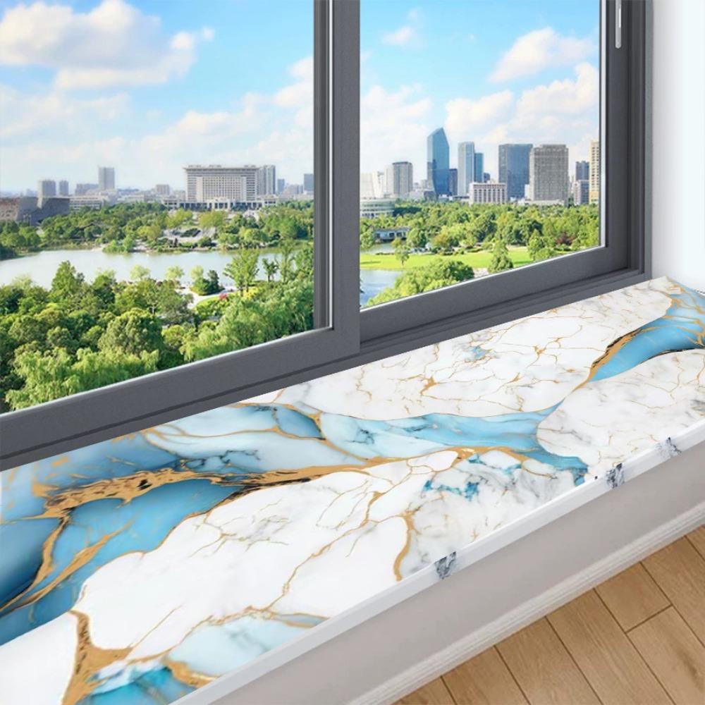 Oil Proof PVC Wallpaper Marble Contact Paper New Wall Stickers  Bathroom Kitchen