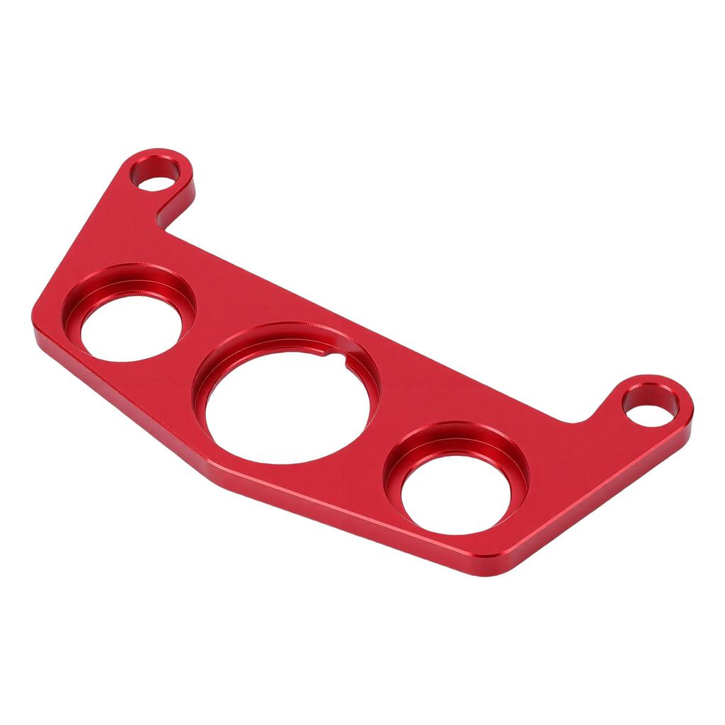 Key Switch and Indicator Light Mount Replacement for Pro Taper Handlebar Clamps Risers Aluminum Red