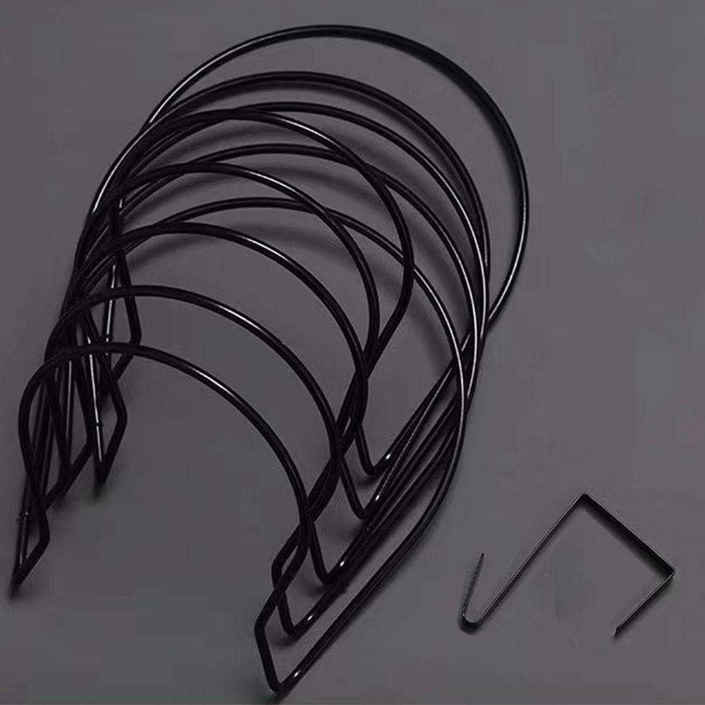 5pcs Multi-purpose Hat Display Holder Stable Hat Rack Baseball Cap Door Hanging Rack  Closet