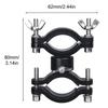 Fahrrad-Taschenlampenclip, Fahrrad-Taschenlampenhalterung, Fahrradlicht-Halterung, Fahrradlicht-Halterungen