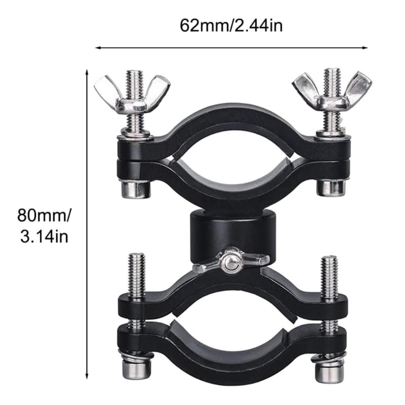 Fahrrad-Taschenlampenclip, Fahrrad-Taschenlampenhalterung, Fahrradlicht-Halterung, Fahrradlicht-Halterungen